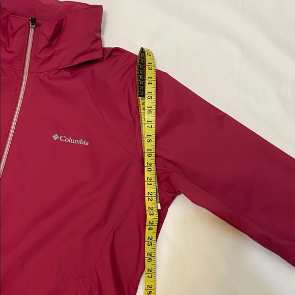 Columbia Women’s Maroon Switchback 111 Rain Outdoor Jacket.Size-XL. - Picture 9 of 17
